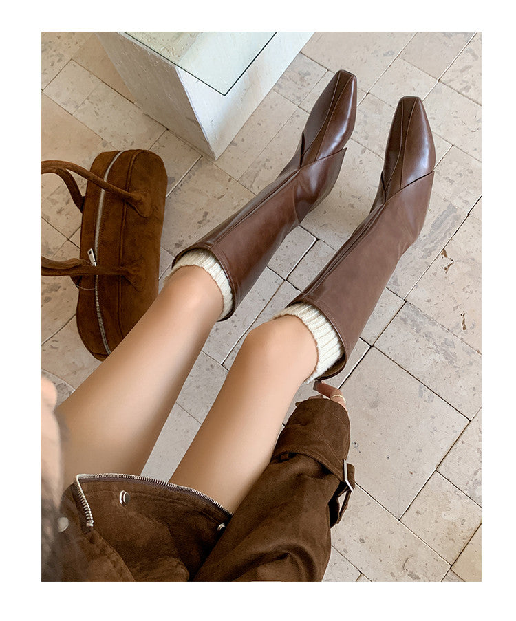 Karin Luna In Stock In-stock Thigh Circumference Inner Height Increase Long Boots