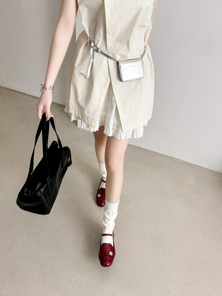 Karin Luna In Stock In Stock Vintage Mary Jane Series·Single Strap Flats