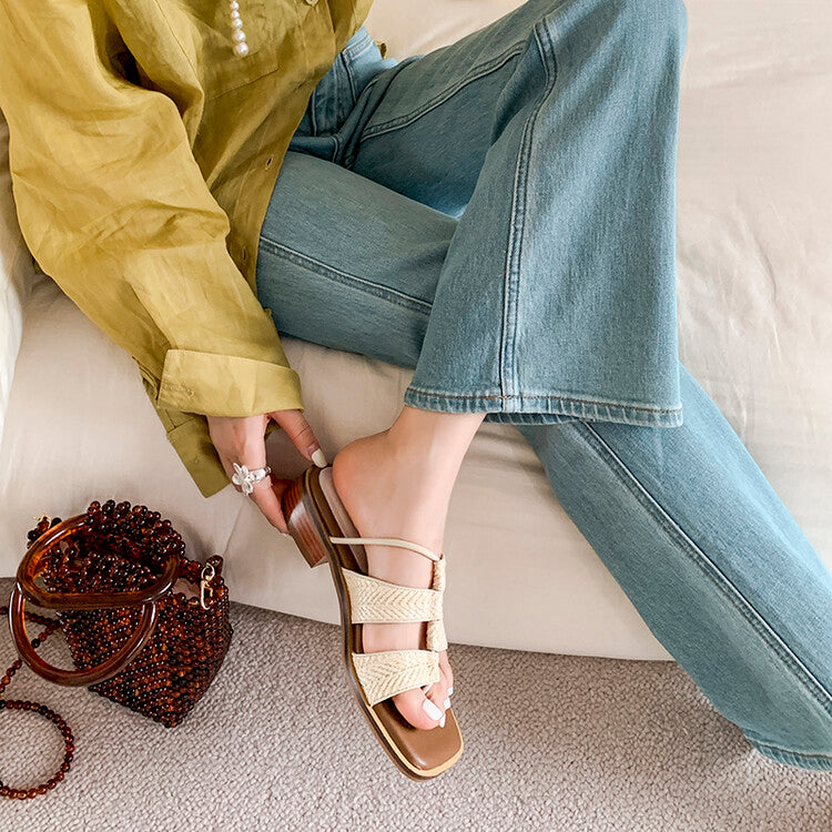 Karin Luna Hot-Selling Series~Resort style with inherent appeal Designed thong sandals