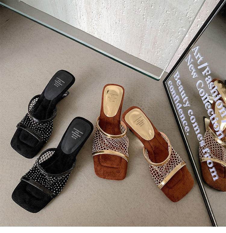 Karin Luna In Stock In Stock    Summer's New Favorite~Breathable Mesh Slippers