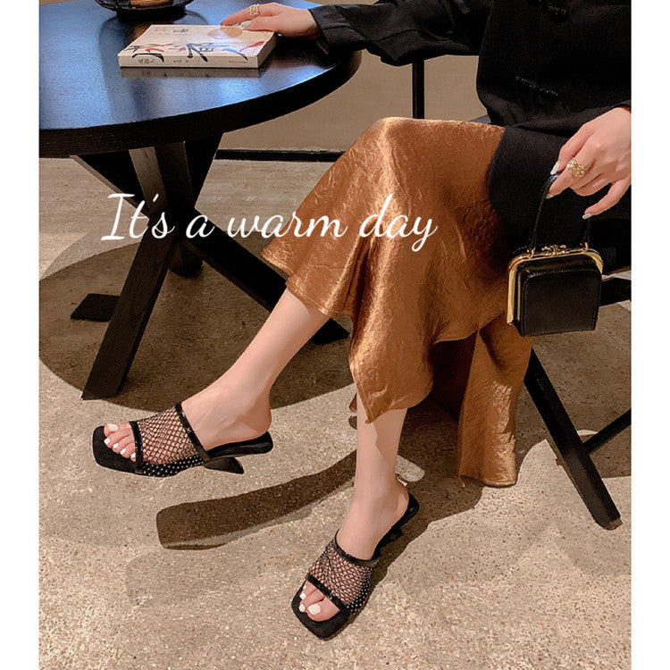 Karin Luna In Stock In Stock    Summer's New Favorite~Breathable Mesh Slippers