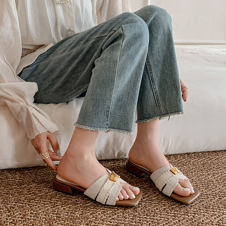Karin Luna Hot Item Hot Item Comes with data plan included Flat woven style slippers