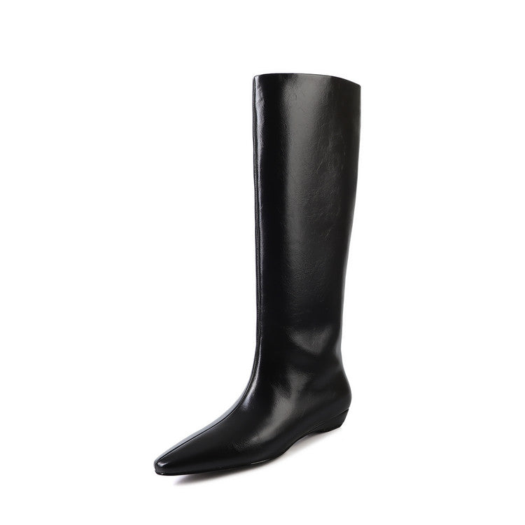 Karin Luna Retro Style  Flat Long Boots