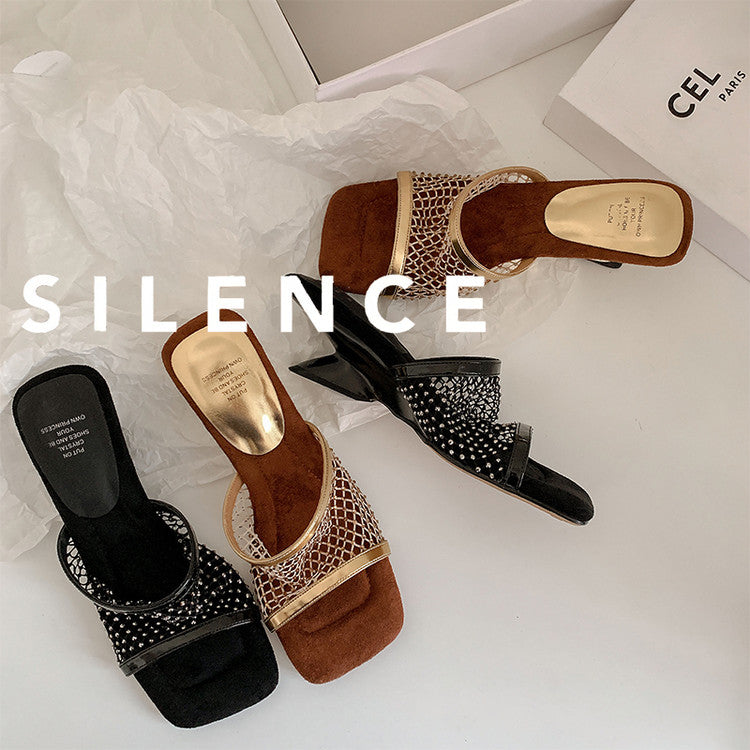 Karin Luna In Stock In Stock    Summer's New Favorite~Breathable Mesh Slippers