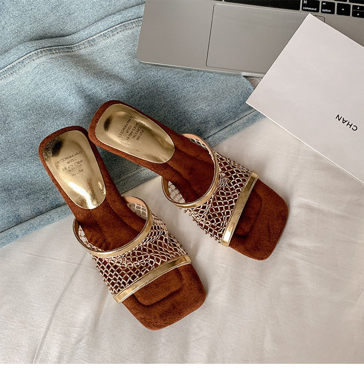Karin Luna In Stock In Stock    Summer's New Favorite~Breathable Mesh Slippers