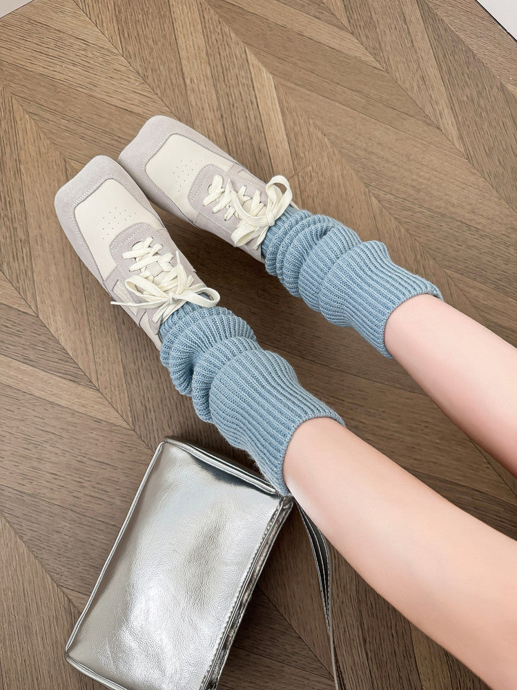 Karin Luna Casual Shoes Series~  In stock Lace-up Thick-soled Deep Mouth Single Shoes