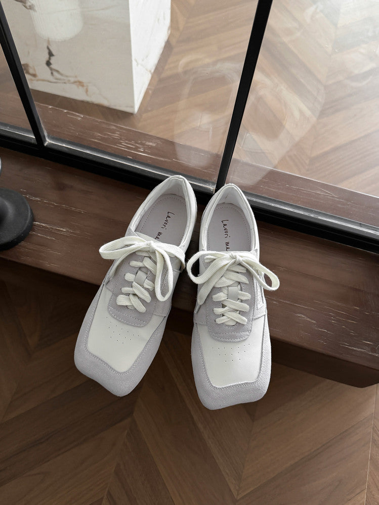 Karin Luna Casual Shoes Series~  In stock Lace-up Thick-soled Deep Mouth Single Shoes