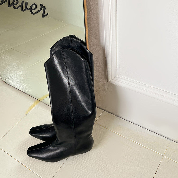 Karin Luna In Stock Spot Goods  Pointed Toe v Slimming Western Boots