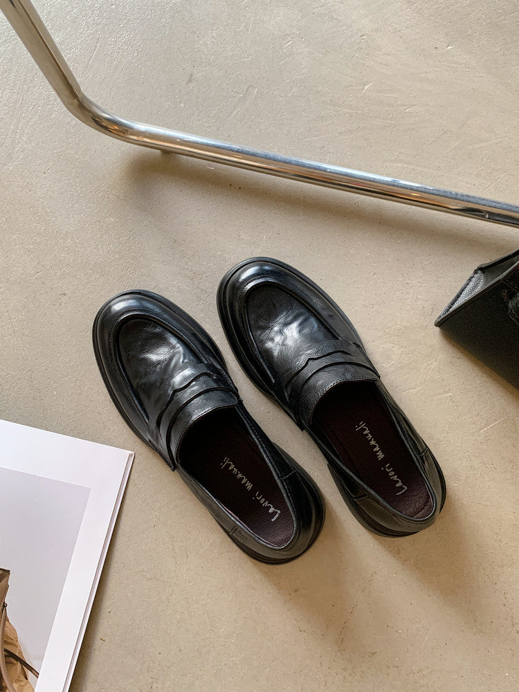 Karin Luna Classic Style British Style Loafers