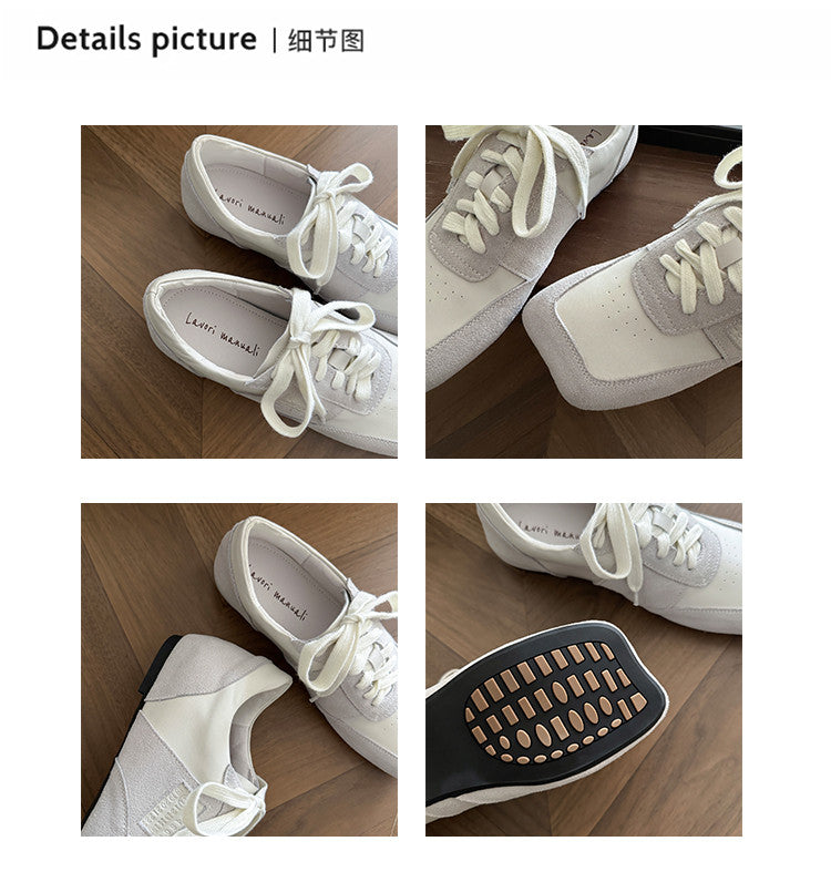 Karin Luna Casual Shoes Series~  In stock Lace-up Thick-soled Deep Mouth Single Shoes