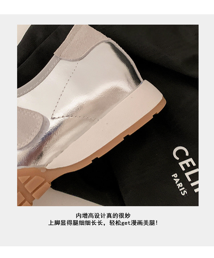Karin Luna Casual Sports Bottom  Magic Tape Round Toe Casual Style Single Shoes