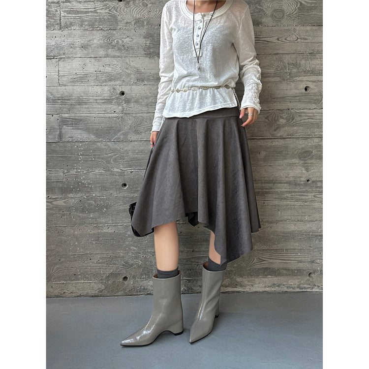 Karin Luna Elegant Pointed Toe Hidden Wedge Short Boots