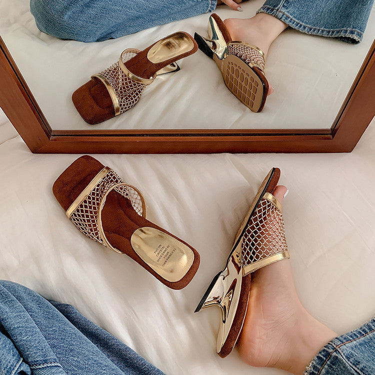 Karin Luna In Stock In Stock    Summer's New Favorite~Breathable Mesh Slippers