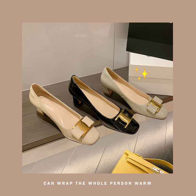 Karin Luna In Stock Spot Goods Classic Bestseller Ferragamo Full Leather Inside and Out Commuting Four Seasons Can Be Worn！