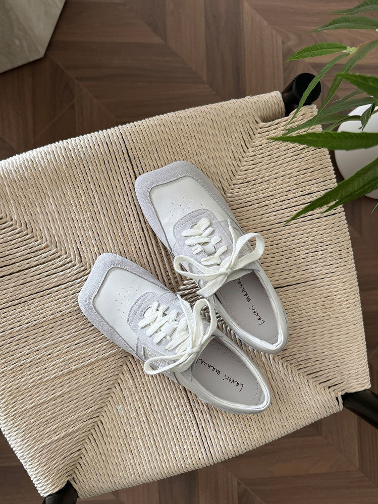 Karin Luna Casual Shoes Series~  In stock Lace-up Thick-soled Deep Mouth Single Shoes