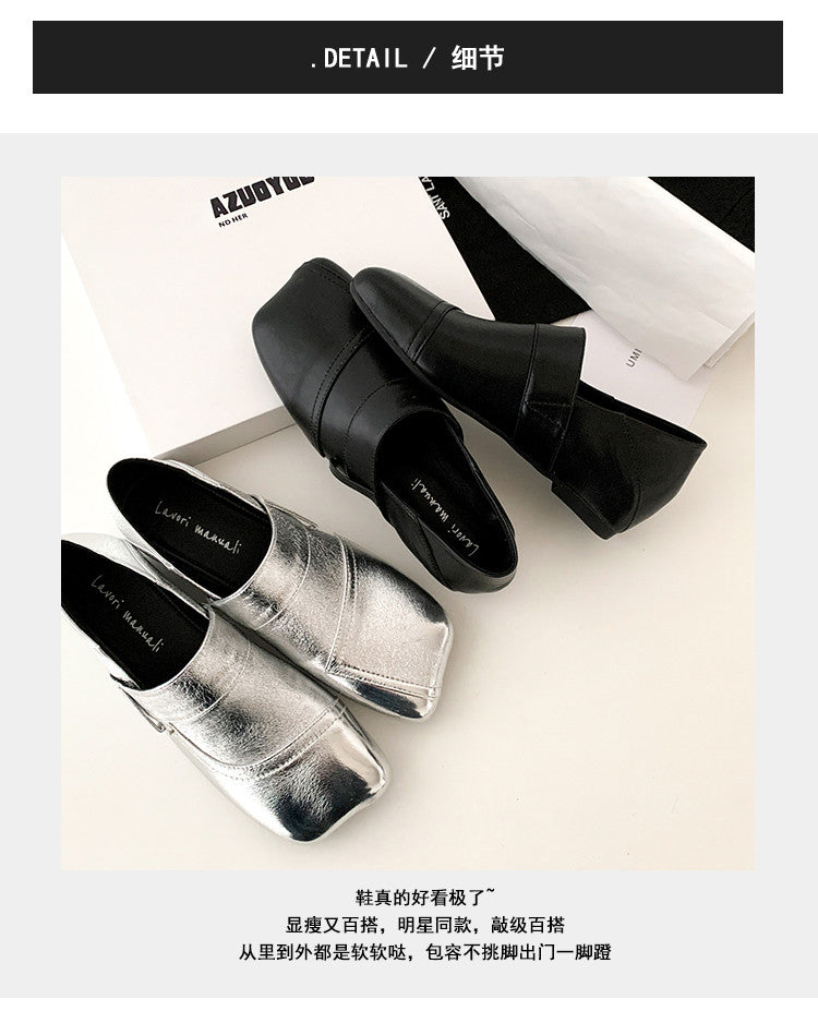 Karin Luna Casual Shoes Series~  In Stock Hot-Selling Versatile Lace-Up Thick-Soled Deep Mouth Single Shoes