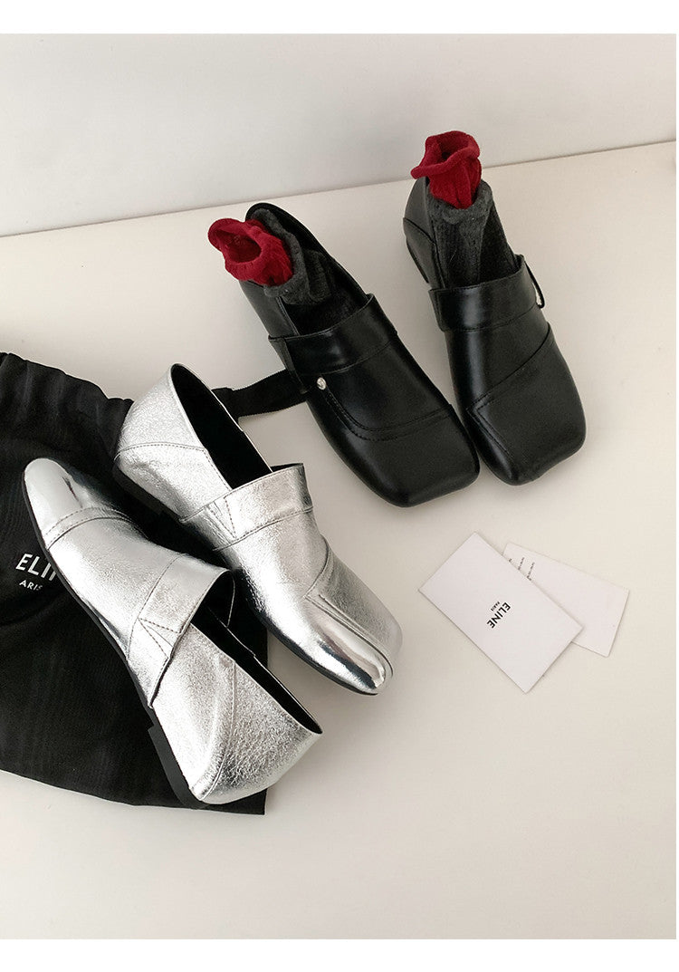 Karin Luna Casual Shoes Series~  In Stock Hot-Selling Versatile Lace-Up Thick-Soled Deep Mouth Single Shoes