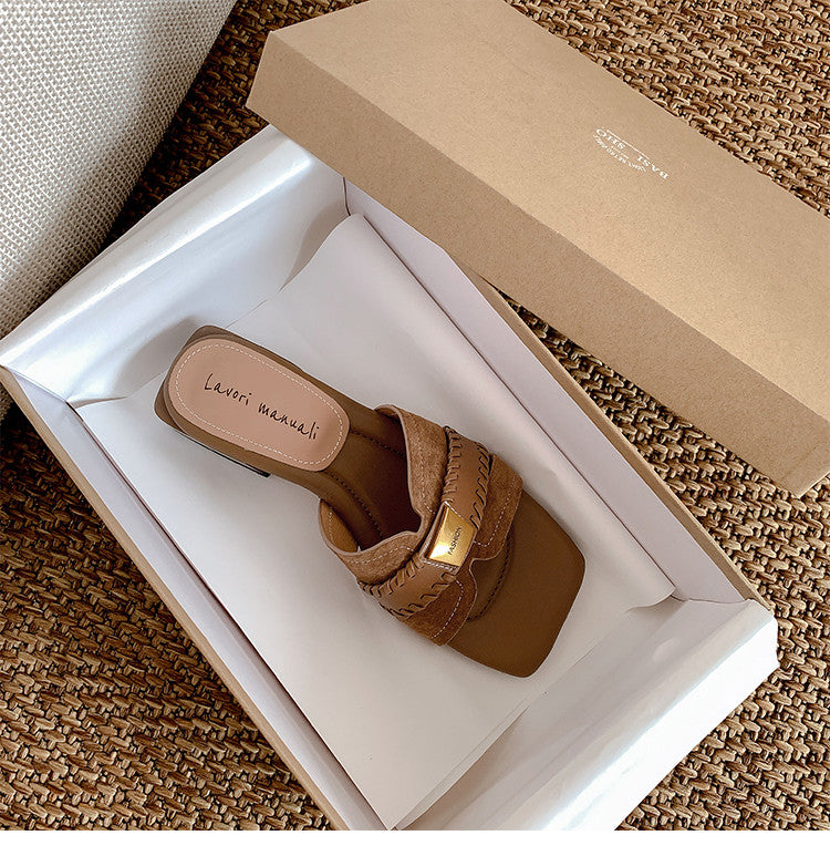 Karin Luna Hot Item Hot Item Comes with data plan included Flat woven style slippers