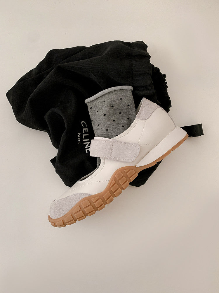 Karin Luna Casual Sports Bottom  Magic Tape Round Toe Casual Style Single Shoes