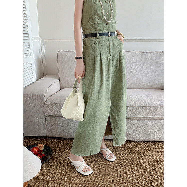 Karin Luna has a sense of design ~Twist Braided Cross Strap Square Toe Sandals