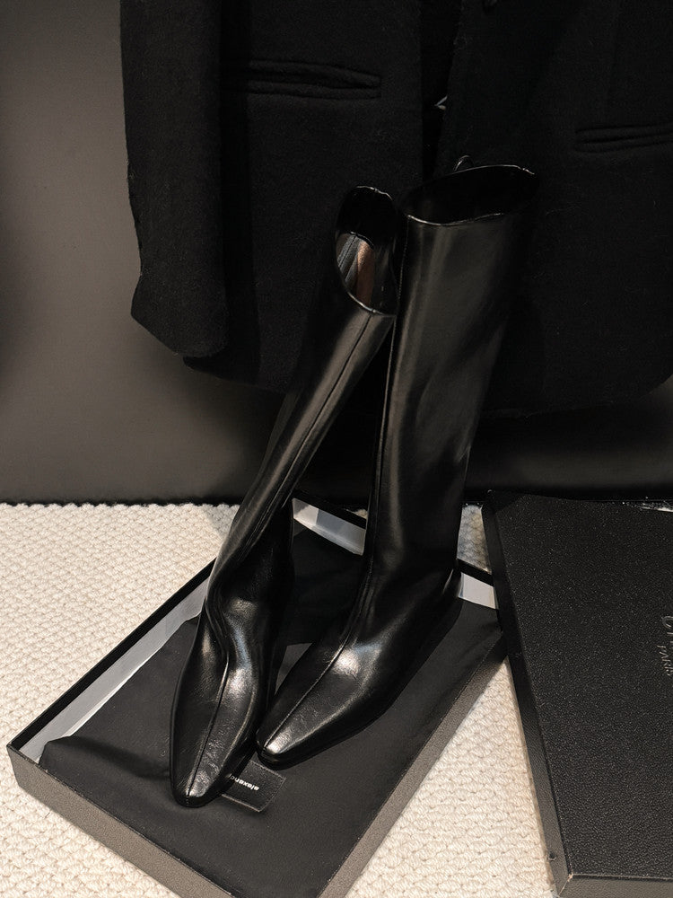 Karin Luna Retro Style  Flat Long Boots