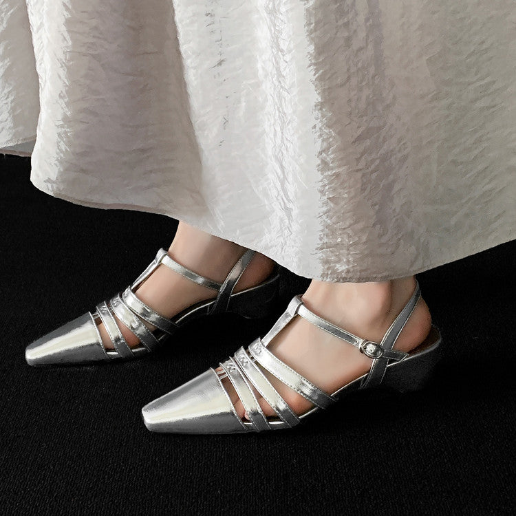 Karin Luna Classic Old Money Style Closed Toe Sandals