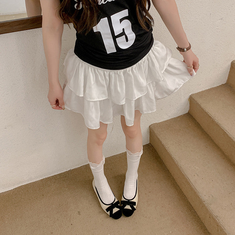 Karin Luna In Stock Spot Goods    Color Block Sweet Bowknot Hidden Wedge Shallow Mouth Flats