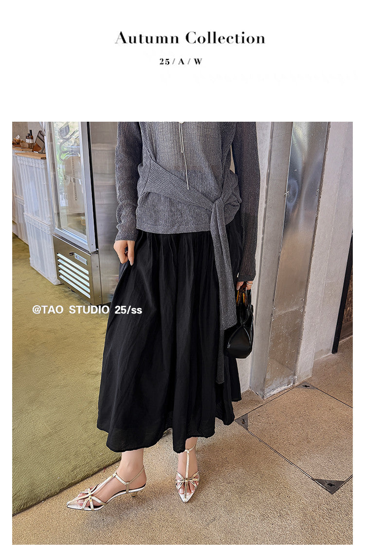 Karin Luna In Stock Spot Goods  French-style Hollow-out Thin Strap Sandals