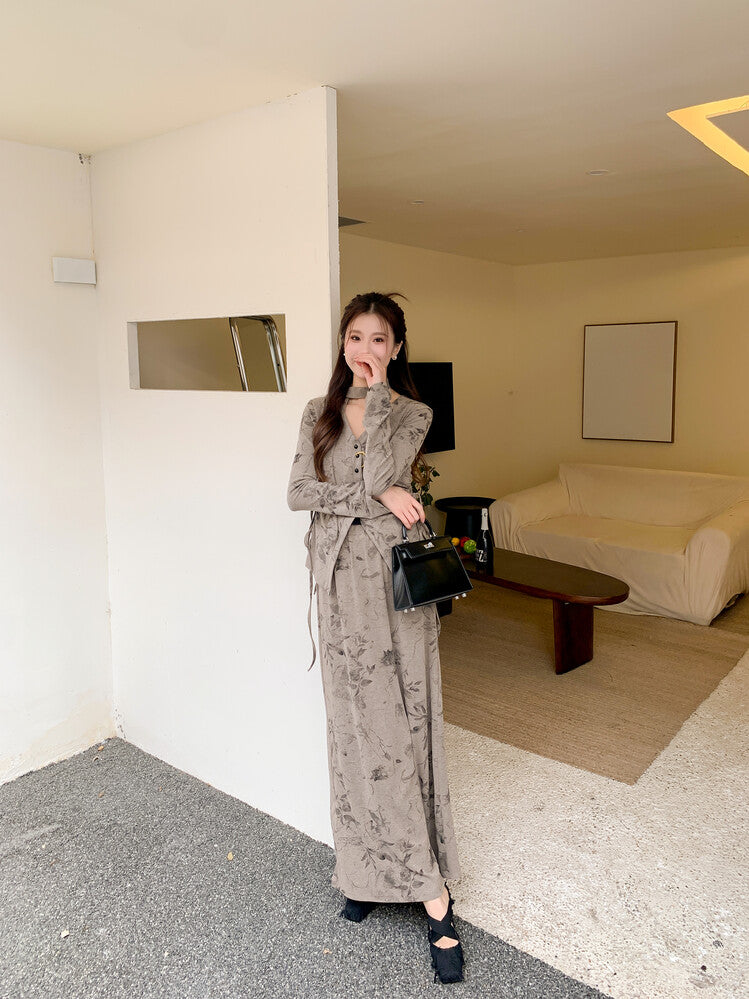 Karin Luna Chinese Pop is the Top Flow~ Orchid Pavilion Preface  New Chinese Style National Aesthetics Retro Cross Strap Mary Jane Shoes