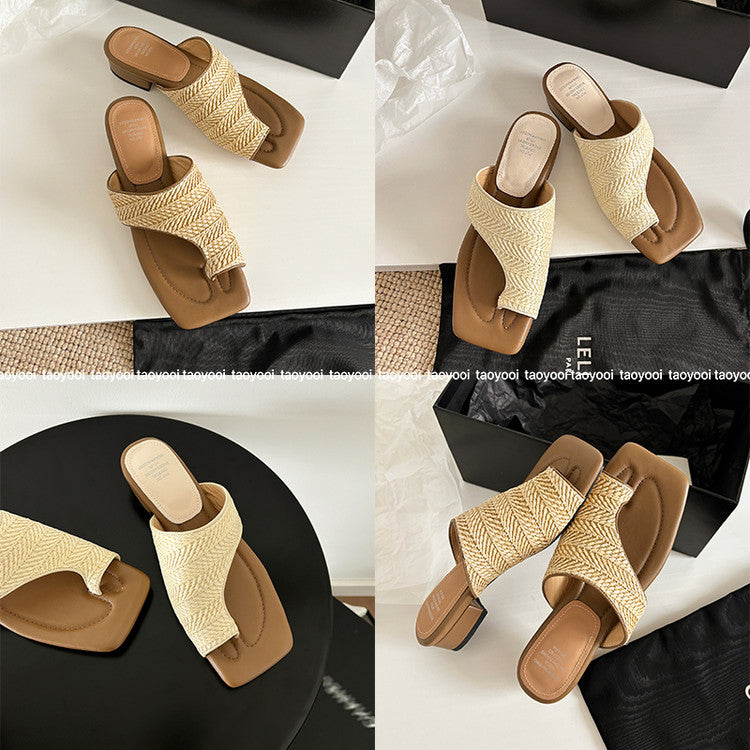 Karin Luna Bestseller Popular New Image  Comes with data plan included Resort Style Toe Clip Sandals