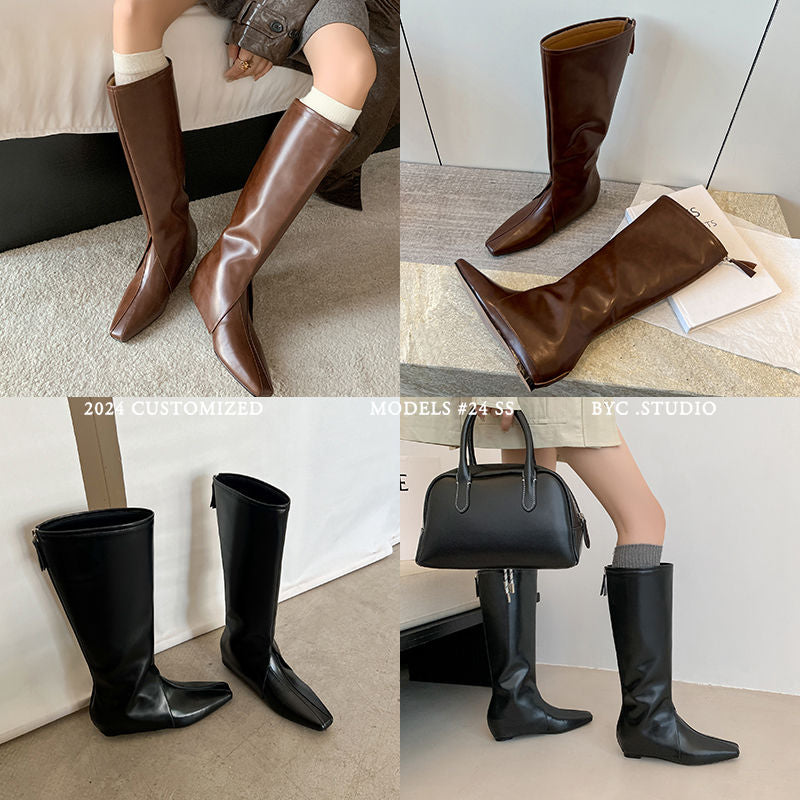 Karin Luna In Stock In-stock Thigh Circumference Inner Height Increase Long Boots