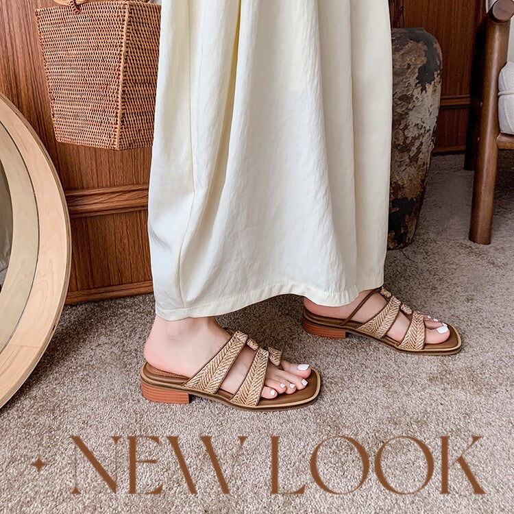 Karin Luna Hot-Selling Series~Resort style with inherent appeal Designed thong sandals
