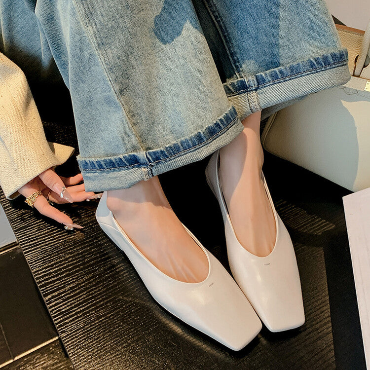 Karin Luna has prepared stock  Full leather inside and out  Top Layer Horse Oil Cowhide Shallow Mouth Nursing Mary Jane Shoes