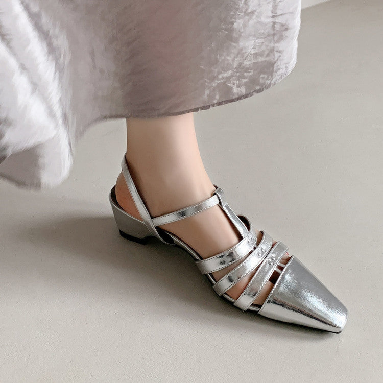 Karin Luna Classic Old Money Style Closed Toe Sandals