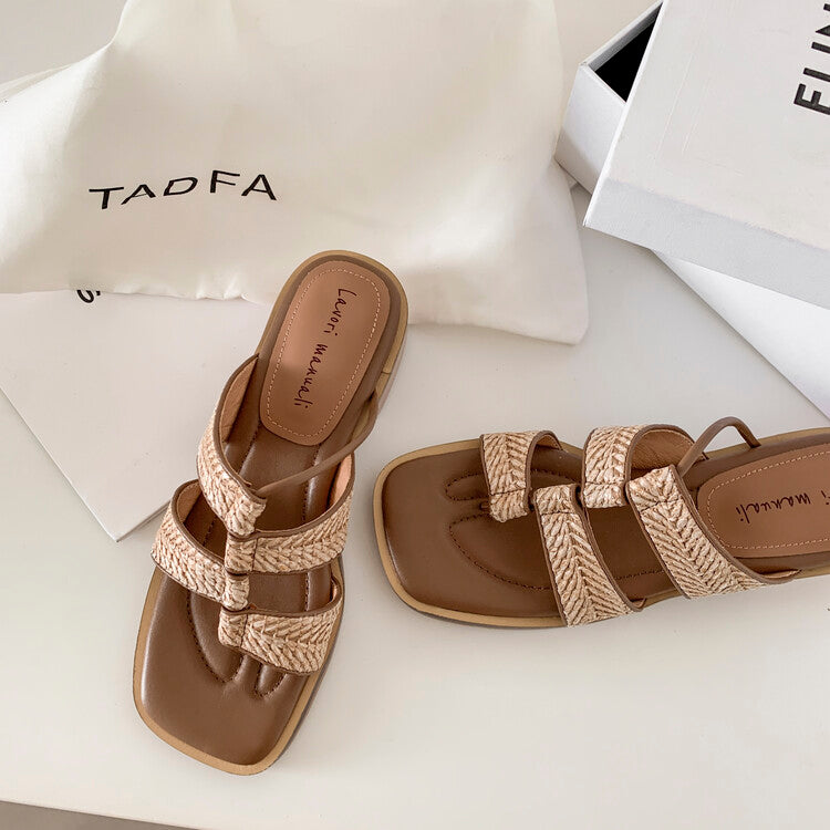 Karin Luna Hot-Selling Series~Resort style with inherent appeal Designed thong sandals