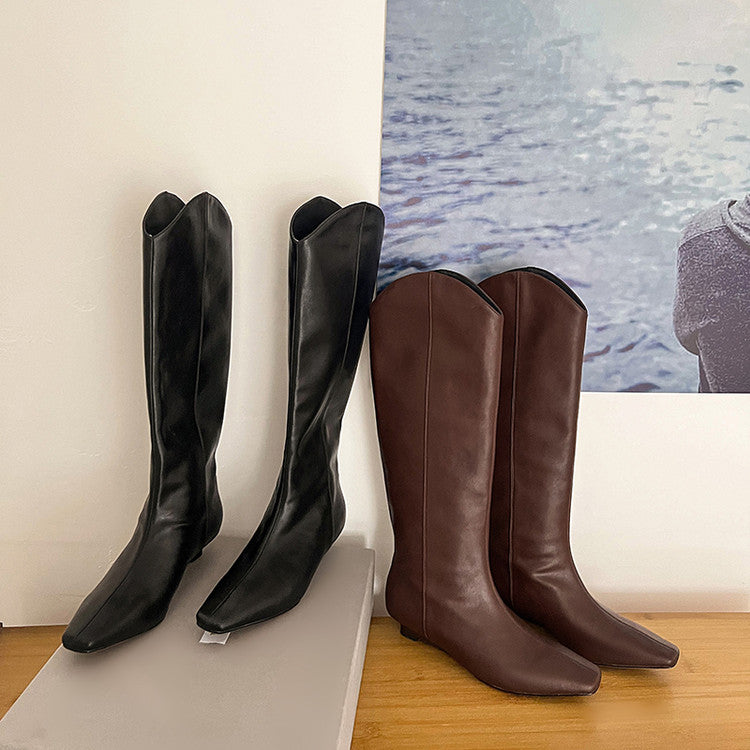 Karin Luna In Stock Spot Goods  Pointed Toe v Slimming Western Boots