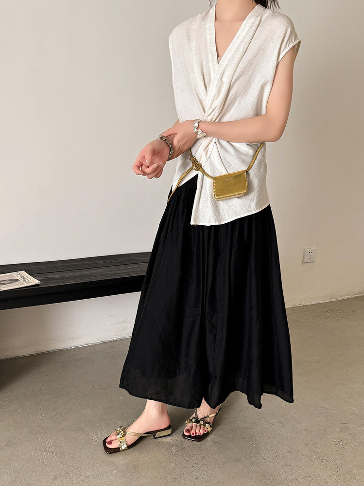 Karin Luna In Stock Spot Goods  One-Strap Sequin Floral Square-Toe Flat Slippers