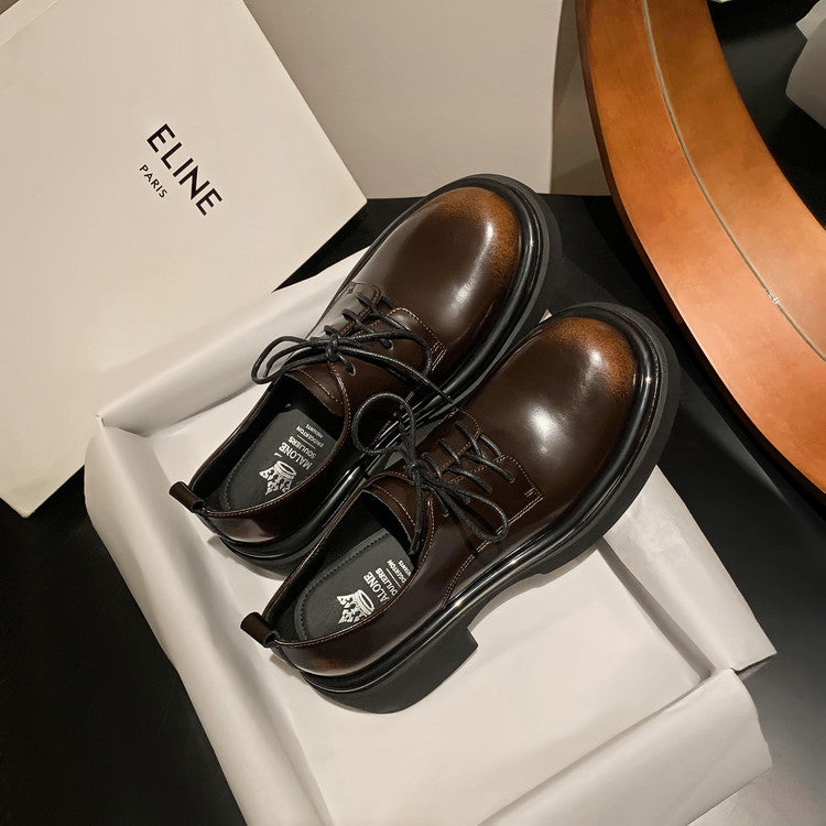 Karin Luna Casual Shoes Series~ In stock Classic Lace-up Thick-soled Casual Shoes