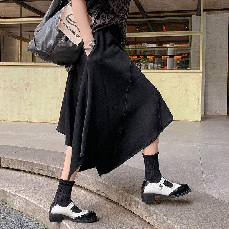 Karin Luna In Stock Spot Goods  Color Matching t Round Toe British Style Single Shoes