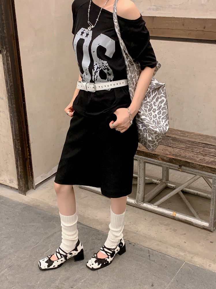 Karin Luna Hot Item Hot Item Xiaohongshu Hot Item  Comes with Bowknot Mary Jane Flats