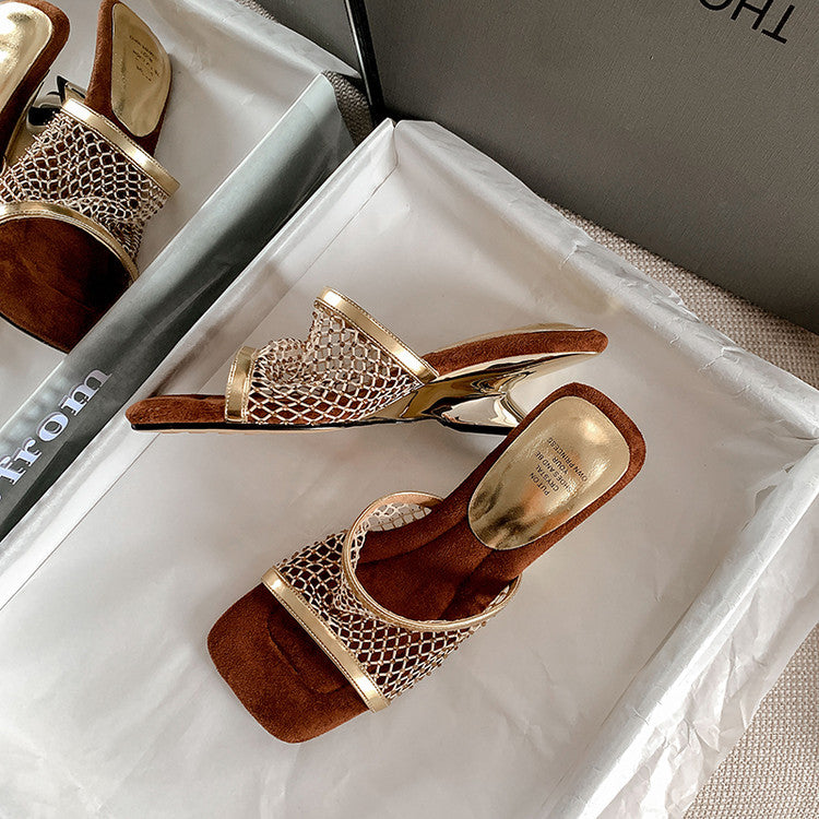 Karin Luna In Stock In Stock    Summer's New Favorite~Breathable Mesh Slippers