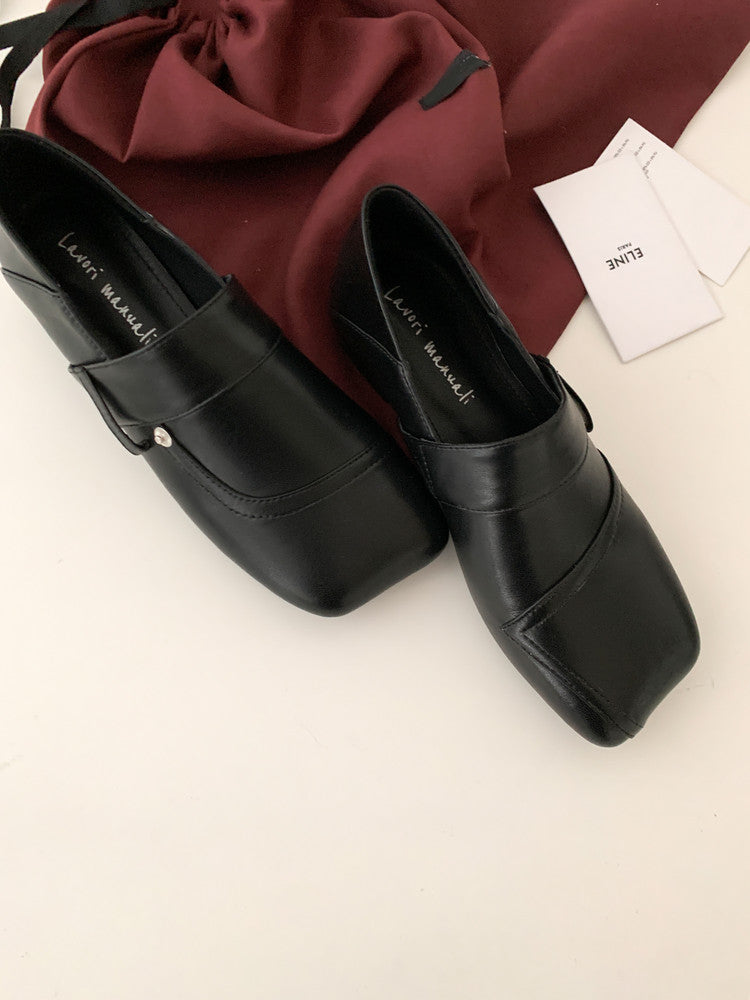 Karin Luna Casual Shoes Series~  In Stock Hot-Selling Versatile Lace-Up Thick-Soled Deep Mouth Single Shoes