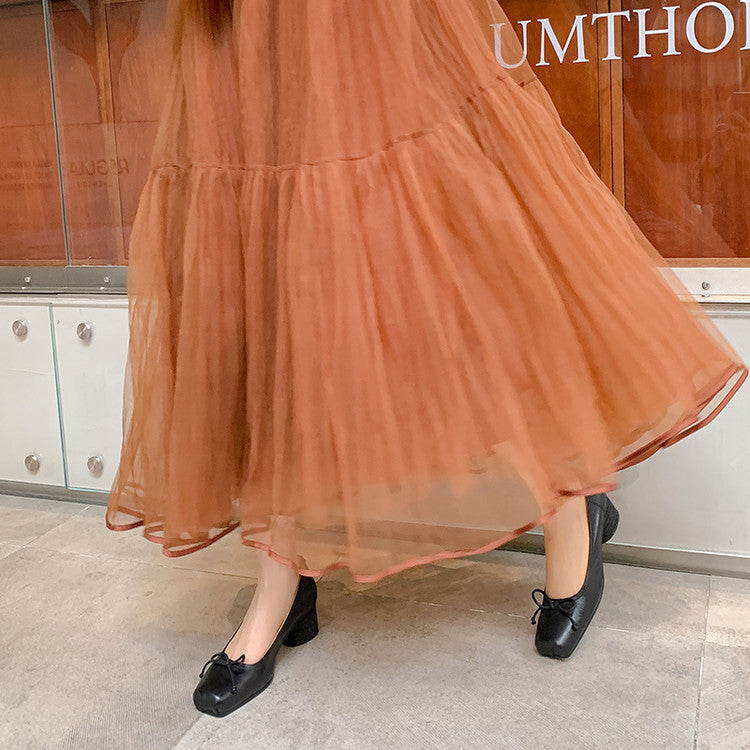 Karin Luna In Stock In Stock ~Full leather inside and out Pig Nose Bow Retro Thick Heel Mary Jane Shoes