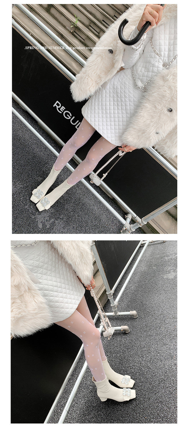 Karin Luna In Stock  Elegant Style Square Toe Rhinestone Chunky Heel Ankle Boots