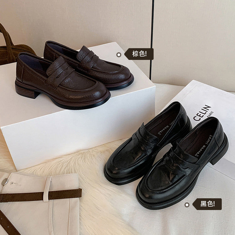 Karin Luna Classic Style British Style Loafers