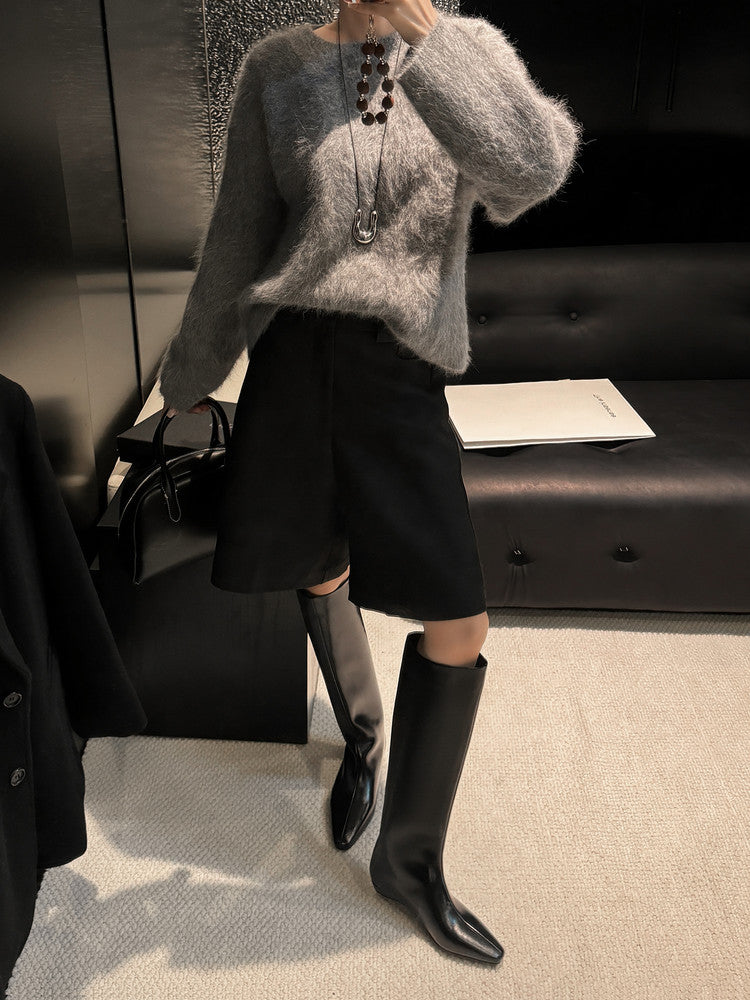 Karin Luna Retro Style  Flat Long Boots