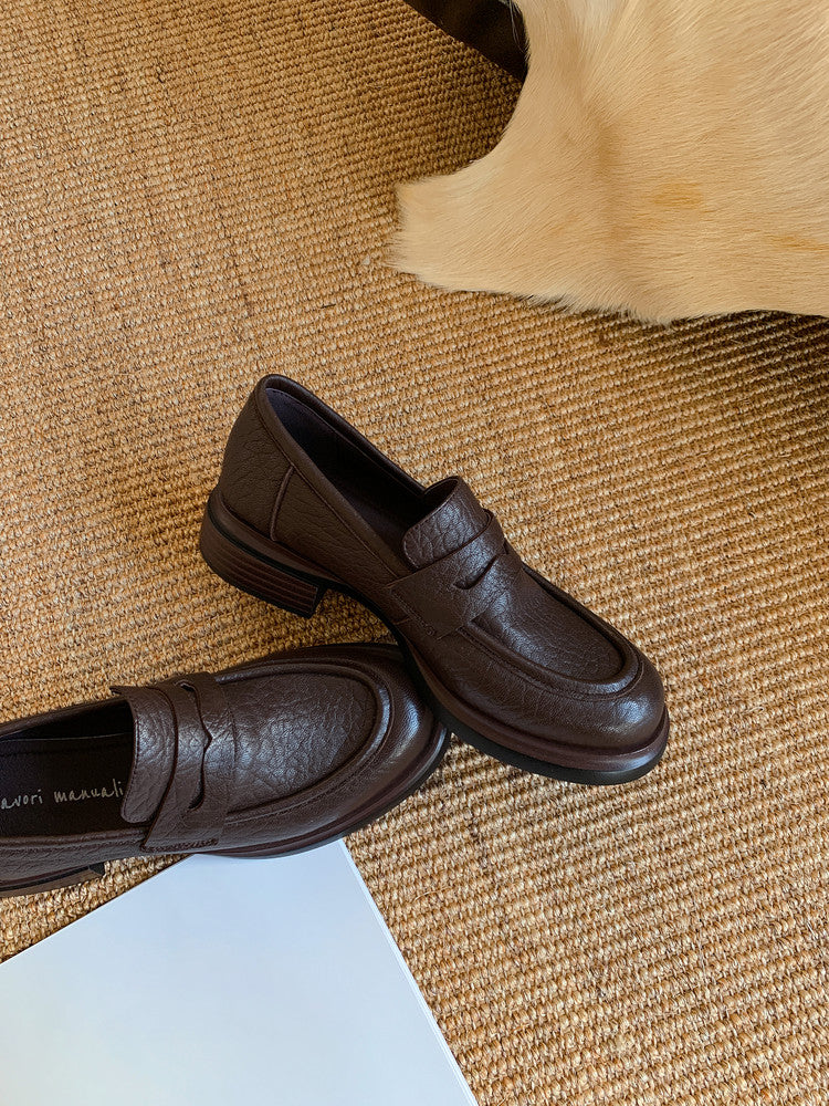 Karin Luna Classic Style British Style Loafers