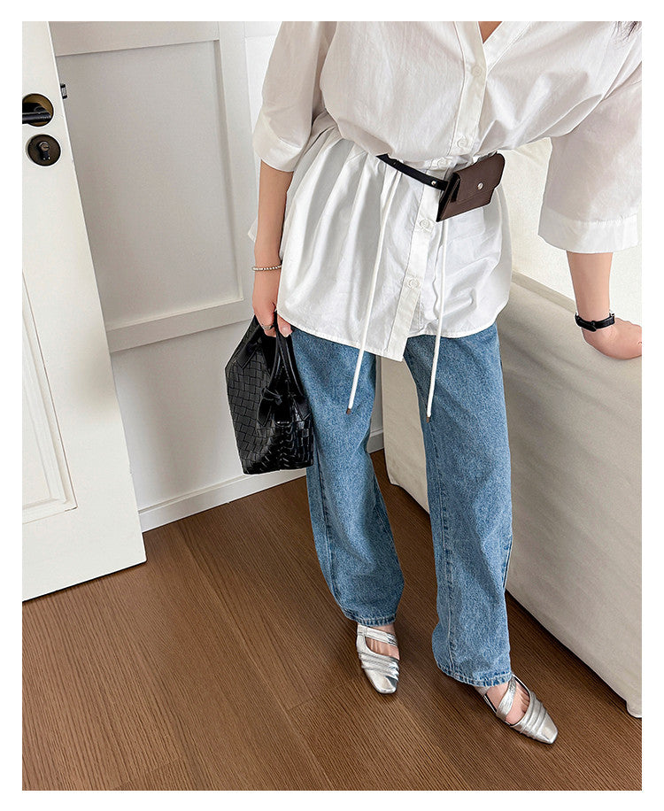 Karin Luna In Stock In Stock Minimalist Soft Upper Small Square Toe Chunky Heel Sandals