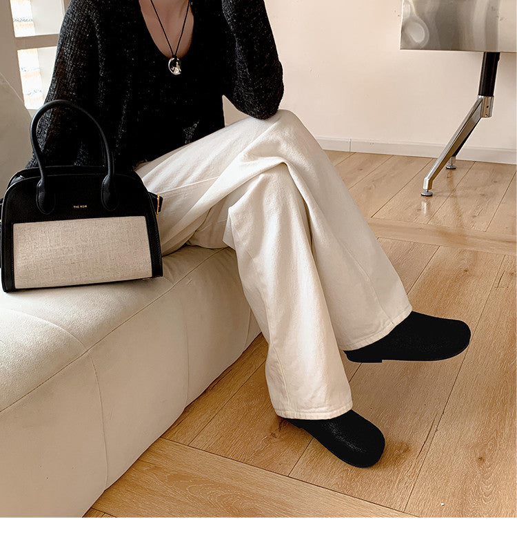 Karin Luna Full Layer Inside and Out~Spot Goods Spot Goods Basic Versatile Mules Slippers