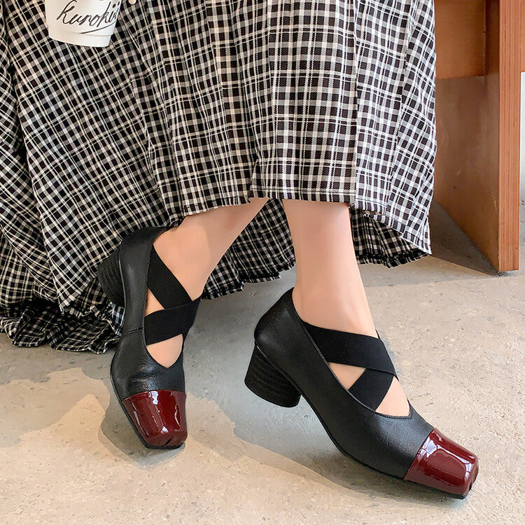 Karin Luna In Stock  Spot Goods  Lost in a Flash~Full Grain Leather Inside and Out Pig Nose Style Mainly Recommended Popular Ballet Shoes